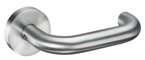 Safety Lever On Rose Sprung 10mm 304 SSS (Per PAIR)