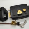 CISA Cisa Elec Rim Auto Dlatch P/Button&cyl Left Hand Black (Per EACH)