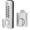 Combination Rim Lock (Out Open) Satin Chrome (Per EACH)