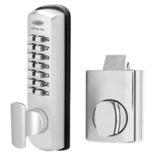 Combination Rim Lock (Out Open) Satin Chrome (EACH)