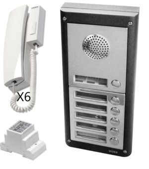 VIDEX Videx 6-Way Phone Entry System (Per EACH)