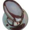 FRANK ALLART Oval Mortice Knob Furniture 59x40mm RBMA (Per SET)