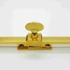 FRANK ALLART 8017/B PB Casement Stay 254mm Slide Polished Brass (Per EACH)
