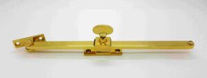 FRANK ALLART 8017/B PB Casement Stay 254mm Slide Polished Brass (Per EACH)