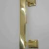 FRANK ALLART 9531/LH PB Deco Pull Handle Bolt Through 300mm Left Hand Polished Brass (Per EACH)