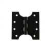 ATLANTIC Parliament Hinge 100x50x100mm Matt Black (Per PAIR)