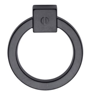 M.MARCUS VF163 60-BLK Fixed Ring Pull 50mm Matt Black (Per EACH)
