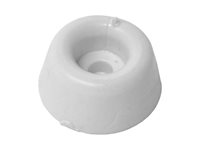 Rubber Buffer 19x8mm White (Per EACH)