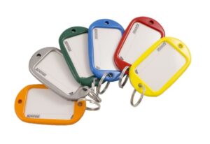KEVRON Key Labels Hotel Assorted Colours (Per EACH)