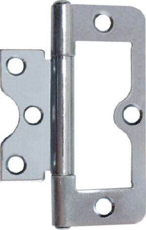 Flush Hinge 102mm ZP (Per PAIR)