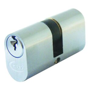 Oval Double Cylinder 70mm Satin Chrome (Per EACH)