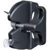D&D TECHNOLOGIES Lokklatch Locking Gate Latch Black (Per EACH)