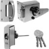 ERA High Security Rim Deadlatch BS 60mm Satin Chrome (Per EACH)