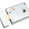 EUROSPEC RLE8043PC Rim Latch With Snib 105x80mm Polished Chrome (Per EACH)