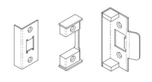 EUROSPEC ART5105SSS Rebate Set For H.duty Tub/Latch 13mm SS (Per EACH)