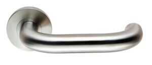 EUROSPEC Lever Handle 22mm Dia On 6mm Rose 316 SSS (Per PAIR)