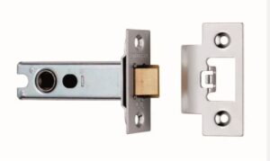 Tubular Mortice Latch Satin Chrome 76mm (Per EACH)