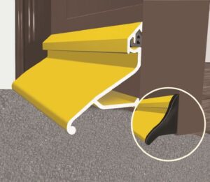 EXITEX Erd Rain Deflector 915mm (36) Gold (Per EACH)