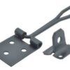 Wire Hasp & Staple 75mm Black (Per EACH)