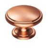 FINGERTIP DESIGN FTD524SCO Oxford Knob 38mm Satin Copper (Per EACH)