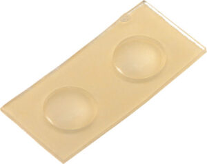 HAFELE 356.22.410 Cupboard Door Buffers 1.6mm Thick (Per PK 2)