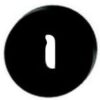 HEWI Escutcheon Key (52x9) Black Nylon (Per PAIR)