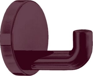 HEWI 477.90.010.30 Robe Hook 50mm Dia Burgundy (Per EACH)