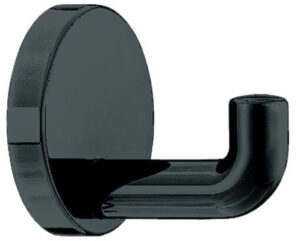 HEWI 477.90.010.90 Robe Hook 50mm Diameter Rose Black (Per EACH)