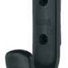 HEWI 477.90.060.92 Single Coat Hook 75mm High Anthracite Grey (Per EACH)