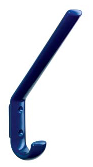 HEWI 477.90.070.50 Hat & Coat Hook 165mm High Steel Blue (Per EACH)