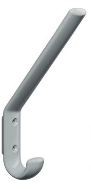 HEWI Hat & Coat Hook 165mm Stone Grey (Per EACH)