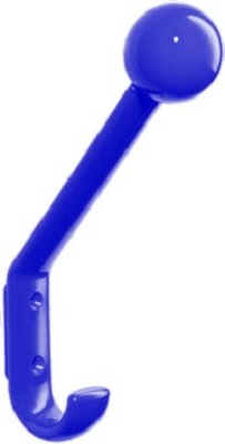 HEWI 477.90.080.53 Hat &coat Hook 174mm High With Ball Top Steel Blue (Per EACH)