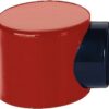 HEWI Door Stop Floor Mounted 64x43mm Ruby Red (Per EACH)