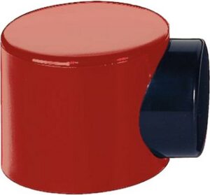 HEWI Door Stop Floor Mounted 64x43mm Ruby Red (Per EACH)