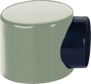HEWI Door Stop Floor Mounted 64x43mm Stone Grey (Per EACH)