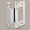 NICO 4160 0 22 04 Cranked Flush Hinge 50mm ZP (Per HINGE)