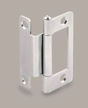 NICO 4160 0 22 04 Cranked Flush Hinge 50mm ZP (Per HINGE)