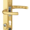 HOPPE 1710RH/3259N-ZA/3633N 3582296 PVC Lever Tokyo Secure 242x3292 215fix Gold (Per SET)