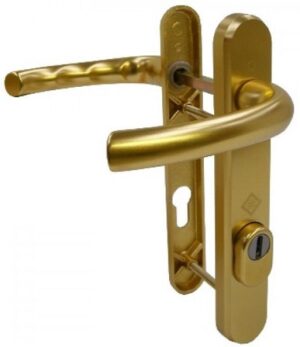 HOPPE 2671609 PVC Lever Tokyo Secure 220x30 92 122fix Gold (Per SET)