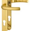 HOPPE 1710RH/3370N/3360N 2758288 Upvc Levers Tokyo 220x32 92mm 122fix Gold (Per SET)