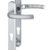 HOPPE 1710RH/3370N/3360N 2758149 Upvc Levers Tokyo 220x32 92mm 122fix Silver (Per SET)