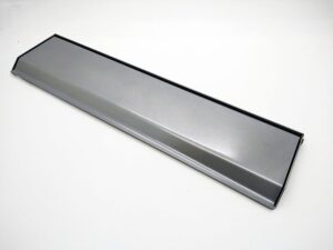 Steel Letter Tidy 330x80 Silver Grey (Per EACH)