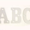 Letter C 50mm Aluminium (Per EACH)