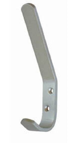 Hat & Coat Hook 125mm Aluminium (Per EACH)