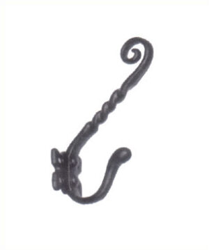 KIRKPATRICK 1130 Hat & Coat Hook 152mm Antique Brass (Per EACH)