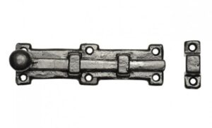 KIRKPATRICK 1155 6 Door Bolt 6 Antique Black (Per EACH)