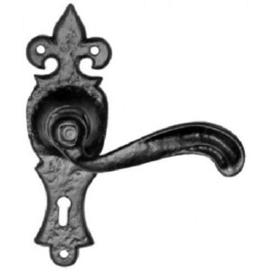 KIRKPATRICK 2442/LK 2442-WK Lever Lock Furniture Antique Black (Per SET)