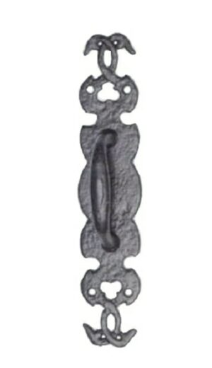 KIRKPATRICK 576 576 Door Pull Handle Face Fixed 254mm Black (Per EACH)