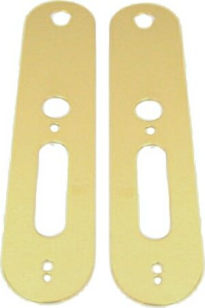 SALTO COPLE065PP XS4 Original Back Plate 65mm Polished Brass (PAIR)