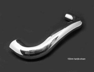 ADORE Pba Wave Pull 150x22mm Bolt Through 316 PSS (Per EACH)
